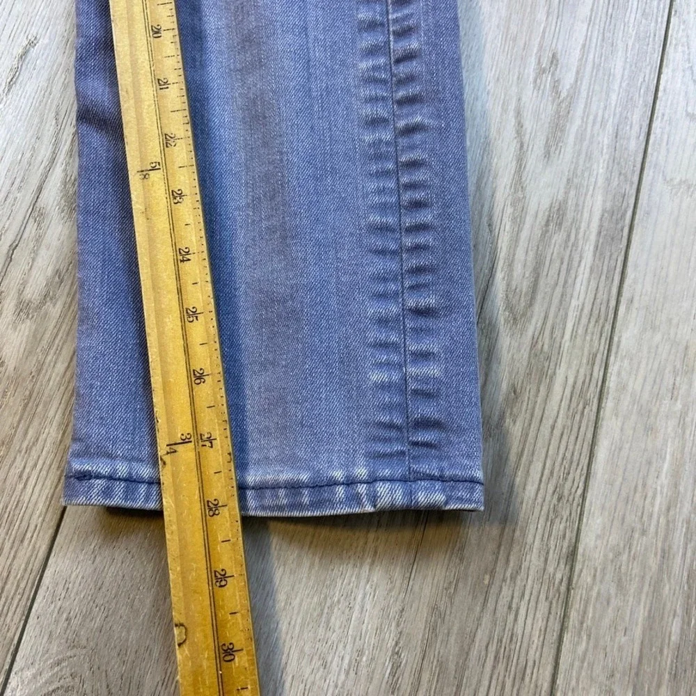 Levis 511 Jeans Mens 32x28 Blue Commuter Cycling Reflective Gusset Distressed